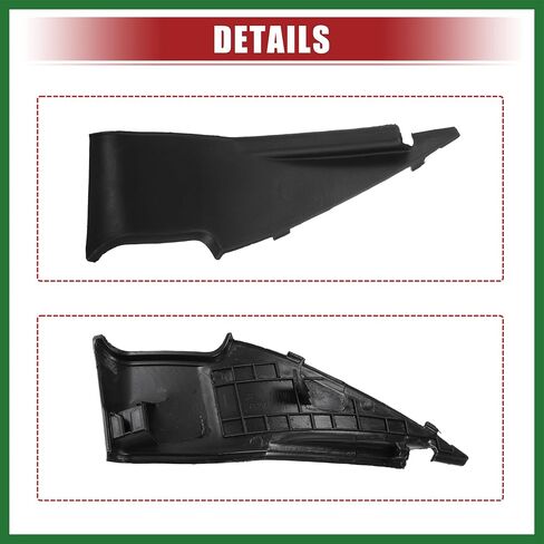 Motoforti Front Windshield Wiper Cowl Cover Extension Trim Wiper Cowling Plastic Panel Fit for Nissan Altima 2019-2021 No.668946CA0A/668956CA0A - Pack of 2 Long-Lasting in Saudi Arabia