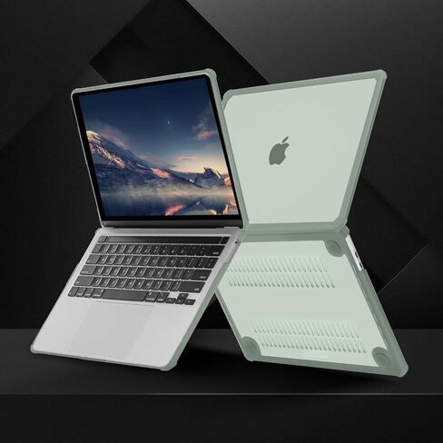 MOSISO Compatible with MacBook Pro 13 inch Case M2 2025-2016 A2338 M1 A2251 A2289 A2159 A1989 A1708 A1706, Anti-Cracking Heavy Duty Plastic TPU Bumper Hard Case&Keyboard Skin&Screen Film, Pink in Saudi Arabia