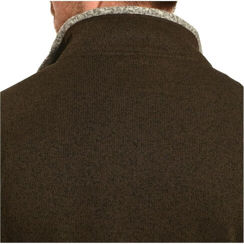 Victory Men's Quarter-Zip Thermal Fleece Lined Sweater, Fall Winter Lightweight Soft Pullover Collar Sweatshirt in Kuwait