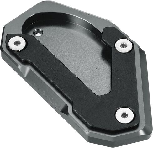 X AUTOHAUX مجموعة واحدة من وسادة مسند الدراجة النارية من سبائك الألومنيوم لسوزوكي DL650 V-Strom650 XT 650XT 2004-2022 دراجة نارية تمديد دعم القدم مع مفتاح ربط أسود رمادي in Saudi Arabia
