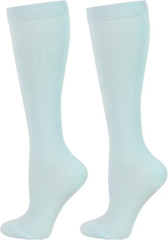 2 Pairs Compression Socks for Women Men Circulation-Best Support for Nurses,Running,Athletic,Travel in Saudi Arabia