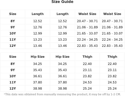 Girl's 2 Pack High Elastic Waist Shorts Casual Straight Leg Summer Shorts with Pocket in Saudi Arabia