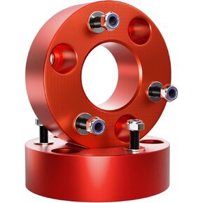 EVIL ENERGY 2.5 inch Leveling Lift Kit For 2004-2023 F150 2WD 4WD, 2.5" Front Suspension Forged Strut Spacers Red