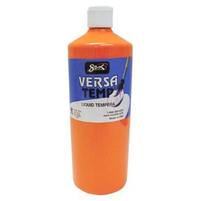 Sax-2680 Versatemp Heavy-Bodied Tempera Paint, Orange, 1 Quart, Nautical Jade