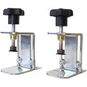 Ecotex® Screen Printing Screen Clamps (2pcs) - Butterfly Hinge Clamps for Mesh Frames, Adjustable Off Contact Clamps for Silk Screening - Screen Printing Supplies for Wood and Aluminum Mesh Frames