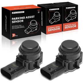 A-Premium 2-PC Reverse Backup Parking Assist Sensor Compatible with Tesla Models - Model S 2012-2021, Model X 2016-2021