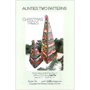 Aunties Two Christmas Trees pattern