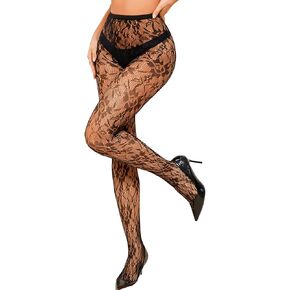 Lace Tights Lace Stockings Sunflower Fishnet Stockings for Women Leggings Floral Pantyhose