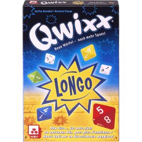 NSV | Qwixx Longo | Dice Game | Ages 8+ | 2-5 Players | 20 Minutes Playing Time