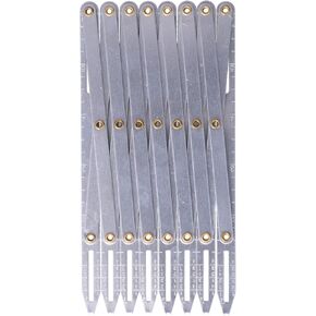 Aluminum Sewing Gauge Expanding Sewing Gauge Buttonhole Gauge DIY Curtain Accessories