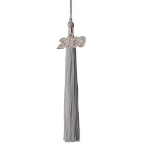Graduation Tassel - Silver Charm - 1 Color, 2024, Black