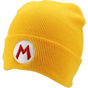 Mario Luigi Waluigi Cosplay Costume Soft Beanie Hat
