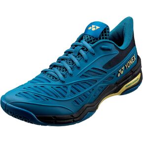 YONEX Power Cushion Cascade Drive Badminton Court Shoe (Teal Blue/Gold) (7.5)