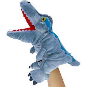 Plush Animal Hand Puppets,Dinosaur Hand Puppets,Dinosaur Toys Plush Puppet Stuffed Hand Puppet,Soft & Cuddly Hand Puppets for Kids Role Play, Interactive Games,Velociraptor,