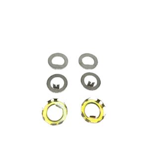 Trailer Axle Spindle Wheel Spindle Tang Washer 1" D Washer and Trailer Spindle Nut Retainer for New EZ-Lube Jam Nut 2K-9K Dexter Axle (2 Pack)