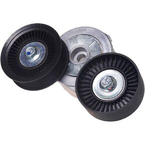 KEYOOG 39120 Drive Belt Tensioner Assembly (W/76mm Dia. Pulley,For 3.7L/4.7L) Fit For 07-09 Ch-rysler Aspen /04-11 Dakota [00-09 Durango] 04-13 Ram 1500/04-10 Je-ep Grand Cherokee (OE# 53030958AC)