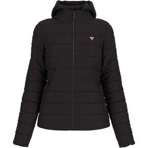 GUESS Women's Solid Heavy Diann Puffer Jacket