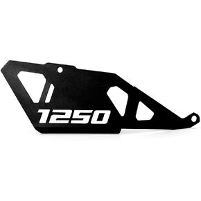 for BMW R1250GS adventure HP 2019-2022 Motorcycle Exhaust Flap Control Protection Guard Cover Protective cover R1250GSA R 1250 GS adv R1250 GSA R1250HP R1250GSHP HP1250 (Black-NO LOGO)