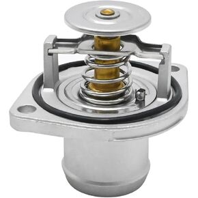 Engine Thermostat Assembly RT-1169 RT1169 Replacement for Ford 6.0 Powerstroke 2003-2007 F250 F350 Super Duty, for 2003-2005 Excursion, for 2004-2010 E350, Replaces 3C3Z-8575-AA 3C3Z8575AA