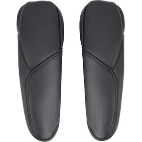 AUTOKAY Black Front Seat Armrest Cover Fits for Honda CR-V CRV 2007 2008 2009