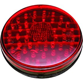 Kaper II L15-0049 Red 4" Round Stop/Turn/Tail LED Lamp