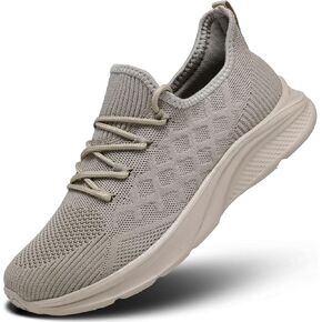 Mens Walking Shoes Slip on Tennis Running Fashion Casual Sneskers Work Gym Shoes Comfort Lightweight Mesh Soft Sole