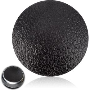 Shift Shifter Knob Cap, 1.65in Black Rubber Shifter Knob Cover Car Accessory Compatible with 2011-2020 Dodge Caravan Chrysler Town and Country