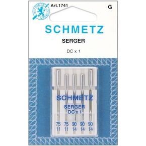 SCHMETZ Overlock (DCX1) Sewing Machine Needles - Carded - Assortment
