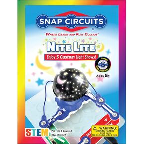 Night Light for Kids | Includes 5 Light Shows | Ages 5+ | Rotating Night Light Projector