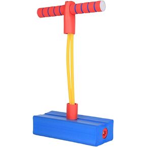 Keenso Foam Pogo Jumper,Fun Pogo Stick Outdoor Jumping Toy for Toddlers (Blue)