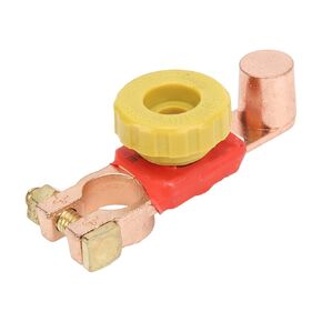 Car Battery Disconnect Switch, Top Post Battery Shut Off Switch Terminal Positive Power Quick Disconnect Master Switch Isolator 6V 12V 24V Car RV ATV Truck Vehicle, HEADERBSXPG9DQZR8B