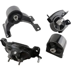 MUCO New Engine Motor Mounts Set of 4 for Town and Country Dodge Grand Caravan Ram C/V Routan 3.6L 11-19 Automatic Transmission Motor and Trans Mounts# A5665 A5480 A5589 A5577