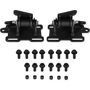 E-cowlboy LS Conversion Engine Swap Mounts Adjustable with Hardware Suitable for GM Body 1978-1988 LS1 LS2 LS3 LS6 LSX LQ4 LQ9