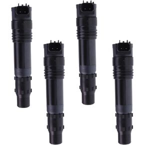 Ignition Coils 33410-24F10 33410-24F11 4Pcs Compatible with Suzuki Hayabusa GSX1300R 1300R 1300RZ 1999-2012