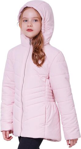 WULFUL Girl’s Winter Waterproof Coat Warm Hooded Parka Jacket Long in Saudi Arabia