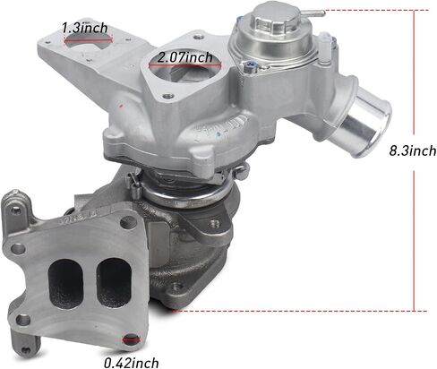 18900-6A0-003 Turbocharger for Honda Accord 1.5L 2018-2022, for Honda Civic 1.5L 2022-2024, for Acura Integra 1.5L 2023-2024 Turbo Charger 18900-64A-A01 6A0-F4-T/C 180810528E 181201132E in Saudi Arabia