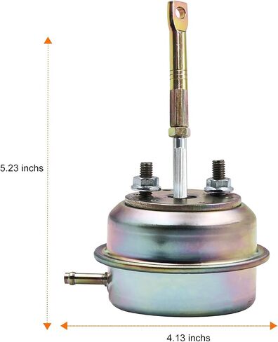 Turbocharger Wastegate Actuator Kit with Retainers and Nuts Compatible with 2011-2015 Chevrolet Cruze 2016 Cruze Limited 2012-2020 Sonic 2013-2021 Trax Encore Replacement for 55589100 in Saudi Arabia