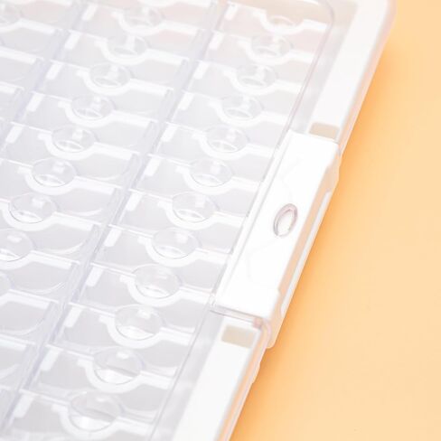 Diamond Bead Organizer Storage System, 78 Tray Containers, Removable Snap Shut Lid Clear Plastic Solution for Various Rhinestone Jewelry Painting Drill DIY Nail Art Cross Stitch Tool, Other Small Item in Saudi Arabia