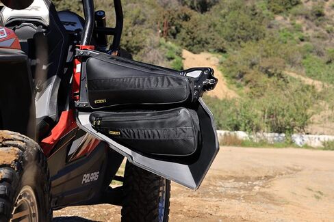 مجموعة حقائب Nelson Rigg Polaris RZR والباب الأمامي مع وسادة ركبة قابلة للإزالة؛ يناسب معظم موديلات Polaris RZR 2014-2021 وCan Am Maverick in Kuwait