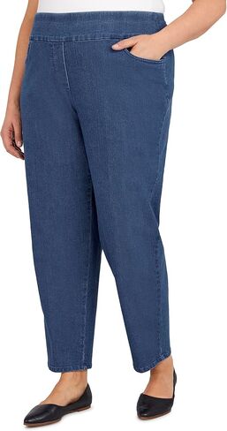 Alfred Dunner Womens Plus-Size Super Stretch Mid-Rise Short Length Pant in Saudi Arabia
