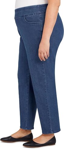 Alfred Dunner Womens Plus-Size Super Stretch Mid-Rise Short Length Pant in Saudi Arabia