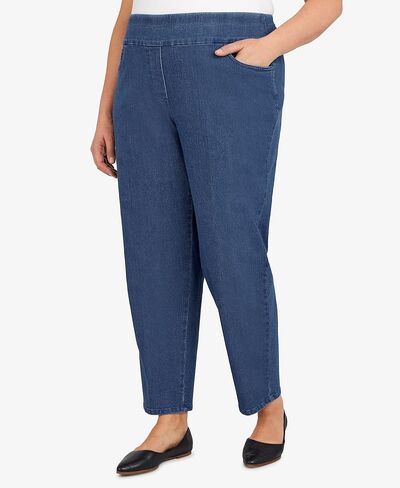 Alfred Dunner Womens Plus-Size Super Stretch Mid-Rise Short Length Pant in Saudi Arabia