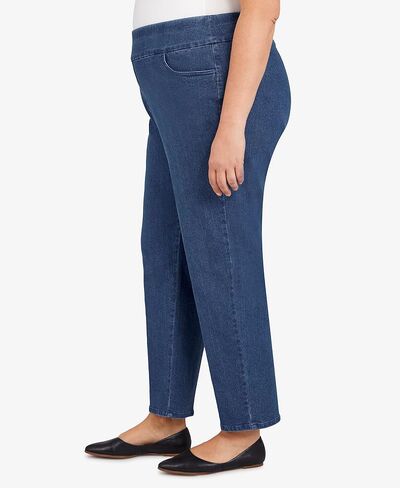 Alfred Dunner Womens Plus-Size Super Stretch Mid-Rise Short Length Pant in Saudi Arabia