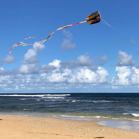 In the Breeze Pouch Parafoil Kite, Rainbow, 15" W x 20" H (2911) in Kuwait