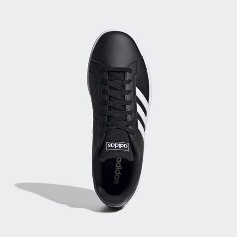 adidas Grand Court Base Shoes Men's, Black, Size 13 in Saudi Arabia