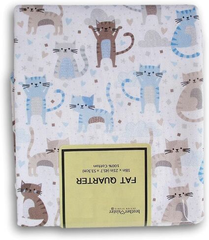 Fat Quarter 100% Cotton for Sewing Crafts - 18 x 21 Inches (Cow Print) in Kuwait