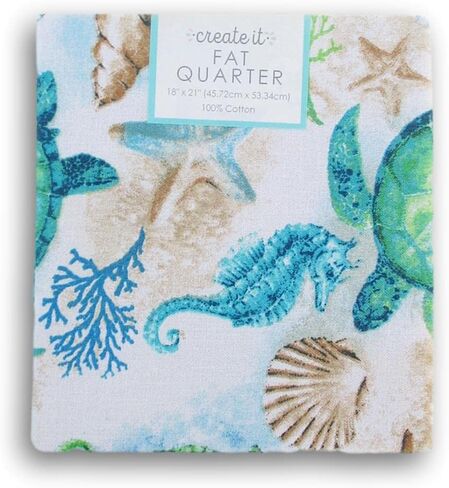 Fat Quarter 100% Cotton for Sewing Crafts - 18 x 21 Inches (Cow Print) in Kuwait