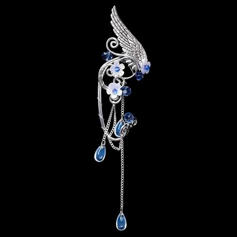 Fairy Elf Ear Cuffs for Women, Renaissance Fairy Costume Accessories for Women Halloween Cosplay Party in Saudi Arabia