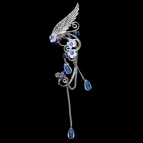 Fairy Elf Ear Cuffs for Women, Renaissance Fairy Costume Accessories for Women Halloween Cosplay Party in Saudi Arabia