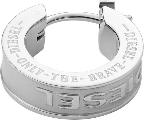 Diesel All Gender Silver Stainless Steel Cuff Earring (Model: DX1316040) in Kuwait